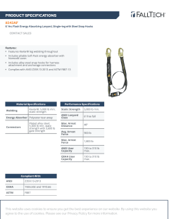 FP8242AF Spec Sheet page 1